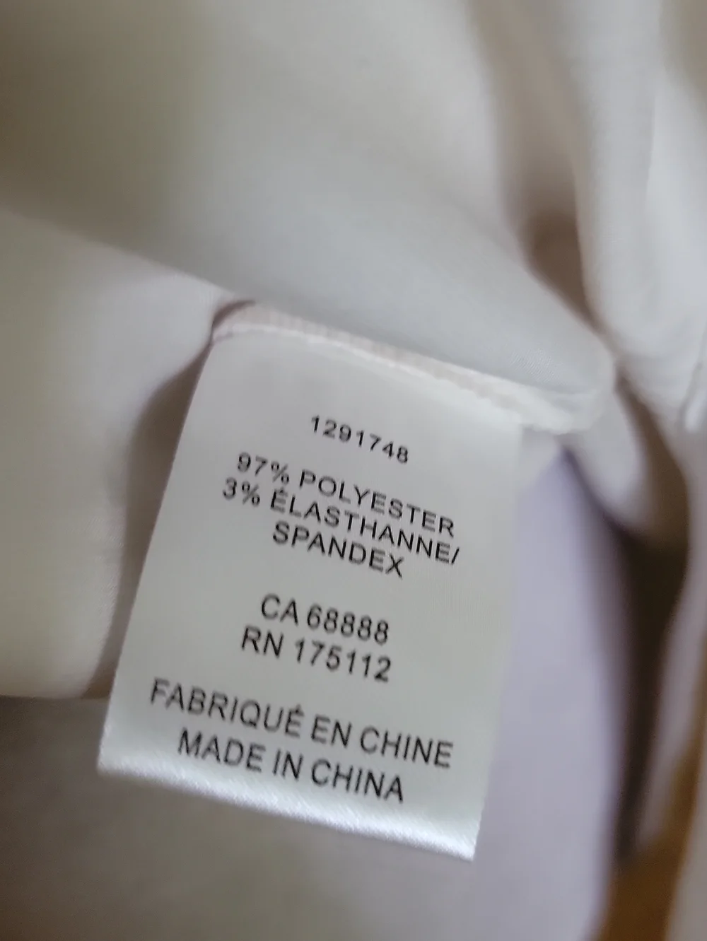 Classic Long-Sleeve Button-Up Shirt in Light Cream